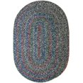 thumbnail image 1 of Rhody Rug Sophia Oval Braided Rug, Denim Blue, 2 x 8 ft., 1 of 1