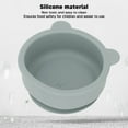 thumbnail image 3 of Cuenco de silicona para niños pequeños alimentación automática evita derrames de alimentos cuenco para bebés con forma de oso de dibujos animados para el hogar ANGGREK  Otros, 3 of 8