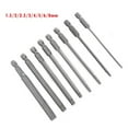 thumbnail image 2 of Bgsha 1pc Hexagon Screwdriver Bit Quick Change Impact Driver Power Drill 100mm Length, 2 of 8