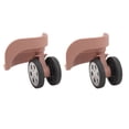 thumbnail image 1 of 2Pcs Luggage Wheels Quiet 360 Degree Rotating ABS Rubber Luggage Wheels With Screws For Replacement Repair, 1 of 8