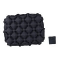 thumbnail image 5 of colaxi Inflatable Seat Cushion Comfortable Compact Seat Pad Air Sitting Pad for Boating Outdoor Lawn Fishing Backpacking Black, 5 of 9