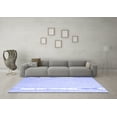 thumbnail image 3 of Ahgly Company Indoor Square Abstract Blue Contemporary Area Rugs, 3' Square, 3 of 4