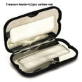 thumbnail image 2 of Réchaud à Charbon à Main Carburant Alliage de Zinc Recharge Ultralégère Chauffage Noir Réutilisable Bâton d'Extérieur Hiver Activités Sport Durable Pratique Argent, 2 of 9