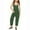 Army Green, variant on Atogsazn Girls V Neck Sleeveless Jumpsuits Spaghetti Straps Long Pants Overalls Casual Fashion Solid Clothes Army Green 5-6 Years