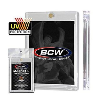 Ultra Pro UV ONE TOUCH Magnetic Card Holders - 5 Pack For Standard Cards (35pt, 64x89mm)