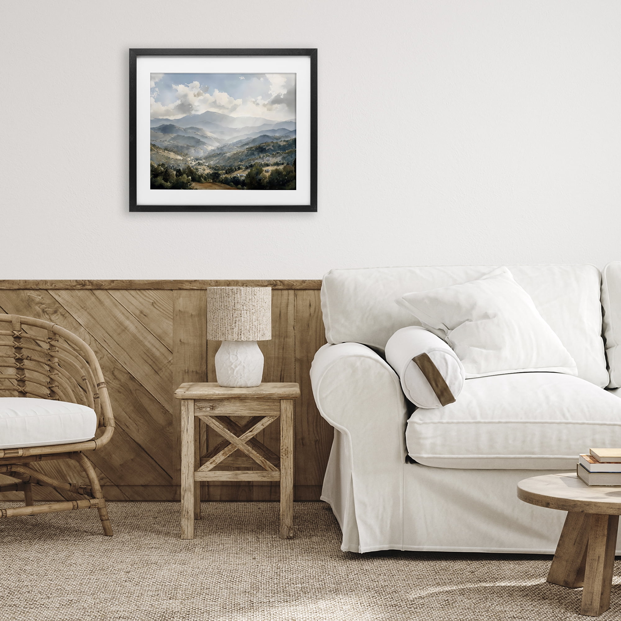 Stupell Industries Everything Under The Sun Black Framed Print Under Glass, design by Franklyn Gregory