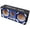 Blue, variant on 10 in. Two Woofers Plus Three Tweeters Empty Chuchera Speaker Enclosure, Blue