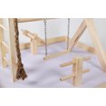 thumbnail image 4 of Penn-Plax Bird Life Wooden Playpen – Extra-Extra Large Size (Natural Brown), 4 of 7