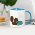 thumbnail image 4 of CafePress - Coffeesquirrelmug Ceramic Mug - 11 oz Ceramic Mug - Novelty Coffee Tea Cup, 4 of 6