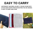 thumbnail image 5 of Fnochy Inflatable Pillow, Squared Ultralight Camping Travel Pillow Desk Rest Neck Support for Hiking Backpacking Office, 5 of 9