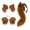 Brown, variant on Anime Fox Wolf Ears Headband Furry Tail,Fursuit Therian Plush Cat Paws Gloves Halloween Party Costumes Accessories