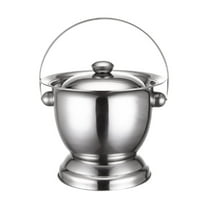 TOOYFUL Chamber Pot Bedpan Urinal Pot with Lid Handle, Bedpan Night Urinal Bucket Stainless Steel Spittoon for Children Women, Elder