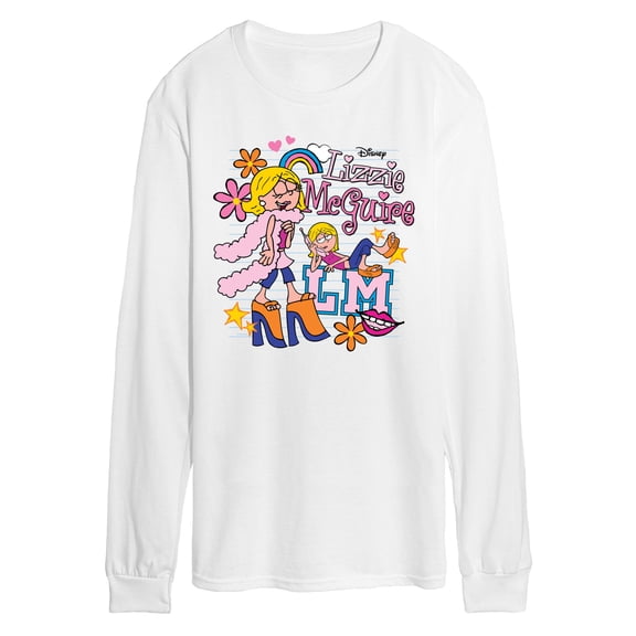 Lizzie McGuire - Notebook - Men's Long Sleeve Graphic T-Shirt