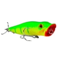 thumbnail image 1 of Gancho de pesca estilo Topwater Popper señuelo Wobblers artificiales Treble Crankbait (A) Hugtrwg Para estrenar, 1 of 6