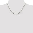 thumbnail image 5 of Auriga Fine Jewelry 925 Sterling Silver 2 mm Corona Chain Necklace for Women 16", 5 of 5