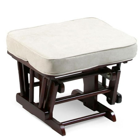 Storkcraft - Sleigh Style Glider Ottoman, Cherry