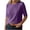 Purple, variant on Yxbdin Basic Tees for Women Summer Crew Neck T Shirts Classic Half Sleeve Tshirts Lightweight Relaxed Fit Tops Solid Color Tees Everyday Daily Wear