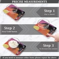 thumbnail image 3 of BZSMCE Digital Food Scale Kitchen Scales Creatively Celestial Guardian Pattern Baking Cooking Keto and Meal Prep, with LCD Display, 3 of 7