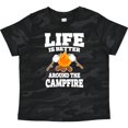 thumbnail image 3 of Inktastic Life is Better Around the Campfire Boys or Girls Toddler T-Shirt, 3 of 5