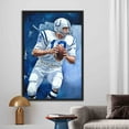 thumbnail image 2 of Sport Art, Motivational Canvas Art, Man Cave Art, Motivation Poster, Football Players Wall Art, Gym Printed Canvas, Canvas Wall Decor - Black Framed, 2 of 7