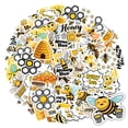 thumbnail image 4 of 35pcs Cute Stickers Animal Stationery Stickers Honey Bee Graffiti Decals for Luggage Phone Suitcase, 4 of 9