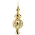 thumbnail image 5 of PAMINGONO Lightweight Golden Plastic Christmas Tree Topper Spherical Ornament for Holiday Celebrations, 5 of 8