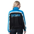 thumbnail image 2 of Women's G-III 4Her by Carl Banks Black Carolina Panthers Post Game Full-Zip Track Jacket, 2 of 2