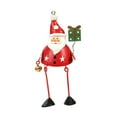 thumbnail image 3 of Adorno de metal para Navidad Strade Fareast Limited colgante Papá Noel rojo, 3 of 8