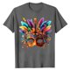 thumbnail image 2 of Tops para hombre, blusas y camisas de manga corta con cuello redondo para hombre, camisetas casuales con estampado de moda para hombre, blusa de manga corta, blusa de poliéster para hombre., 2 of 5