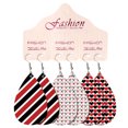 thumbnail image 2 of Jusqu'à 65% de Rabais Boucles d'Oreilles en Cuir de Jour de Valentine Coeur en Forme d'Amour Boucles d'Oreilles en Cuir Boucles d'Oreilles Jewelry sur l'Autorisation, 2 of 2