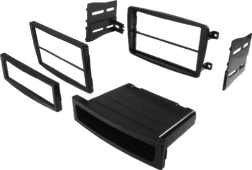 Single DIN Panel Fascia Facia Negro Adaptador PC5-83 Llaves Para Ford/Mazda 