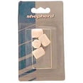 thumbnail image 1 of Shepherd 9745 4 Count 1.25 in. White Plastic Leg Tips, 1 of 3