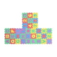 thumbnail image 4 of Mini Interlocking Puzzle Mat, Comfortable Durable Play Experience Mini Puzzle Play Mat Miniature Safe Nontoxic Plastic  For Home Play For 3 + Years Old Kids, 4 of 8