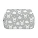 thumbnail image 2 of Disketp Rabbit And Cloud Estuche de Lápices de Doble Capa con Tapa Abatible y Cremallera, Organizador Escolar para Adolescentes y Adultos, 2 of 7