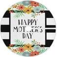 thumbnail image 1 of FMSHPON Happy Mother's Day Floral Xmas Christmas Tree Skirt Stand Mat for Holiday Party Decoration Indoor Outdoor 48 inches, 1 of 6