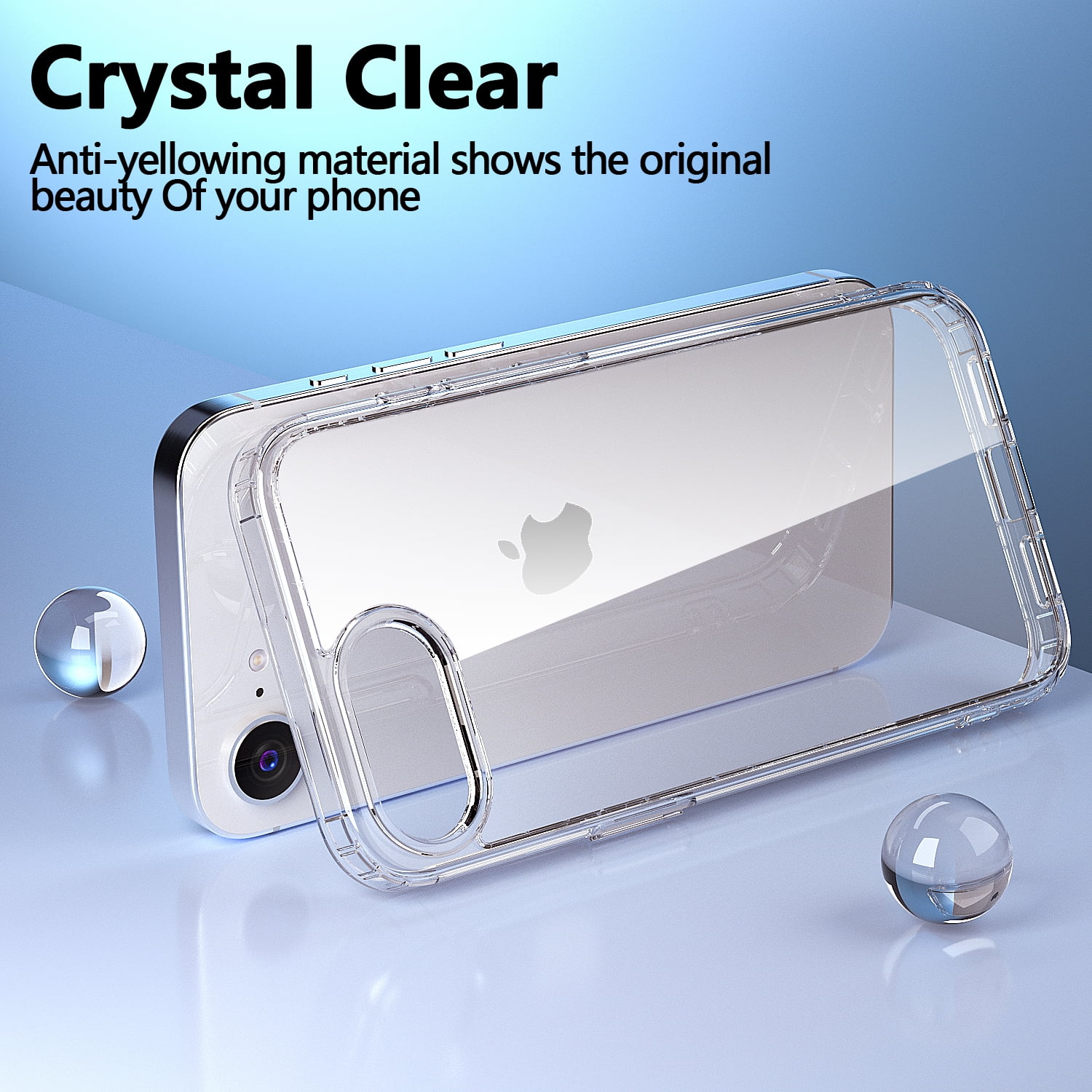 For Apple iPhone 17e 2026 Case Shockproof Rugged Slim Protective Cover Bumper Clear