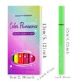 thumbnail image 3 of 6 Colors Face Paint Makeup, Sweatproof, Smudgeproof, Waterproof UV Eye Liner Set, Glow Face Painting Kit for Adults Artist Halloween Christmas Birthday Party, 3 of 8