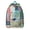 Artistic, variant on Cute Alpaca Pattern Backpack – Funny Llama Face Cartoon Bookbag for School, Travel, and Daily Commute