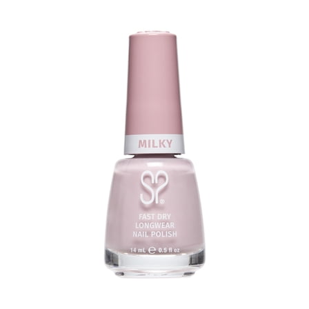 Salon Perfect Milky Nail Polish, 484 Rose, 0.5 fl oz