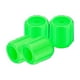 thumbnail image 1 of Juego de tapas de válvula de neumático que brillan en la oscuridad | Cubiertas nocturnas luminosas para coches, camiones, motocicletas | ABS fluorescente impermeable | Fácil de instalar, no se, 1 of 3