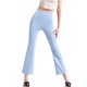 thumbnail image 2 of TaTaai Women's Soft Solid High Waisted Pants, Wide-Leg, Elastic Waist Pocket, Casual Trousers, All Season Fashion Daily Pants Gift, 2 of 9