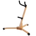 thumbnail image 1 of Solid Wood Saxophone Stands Sax Tripod Stand Holder for Alto Tenor Sax Holder, 1 of 9