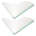 thumbnail image 4 of LOVEVER 2pcs Shower Splash Guards Shower Corner Guards Bathroom Tub Splash Guards Bath Splash Guard, 4 of 7