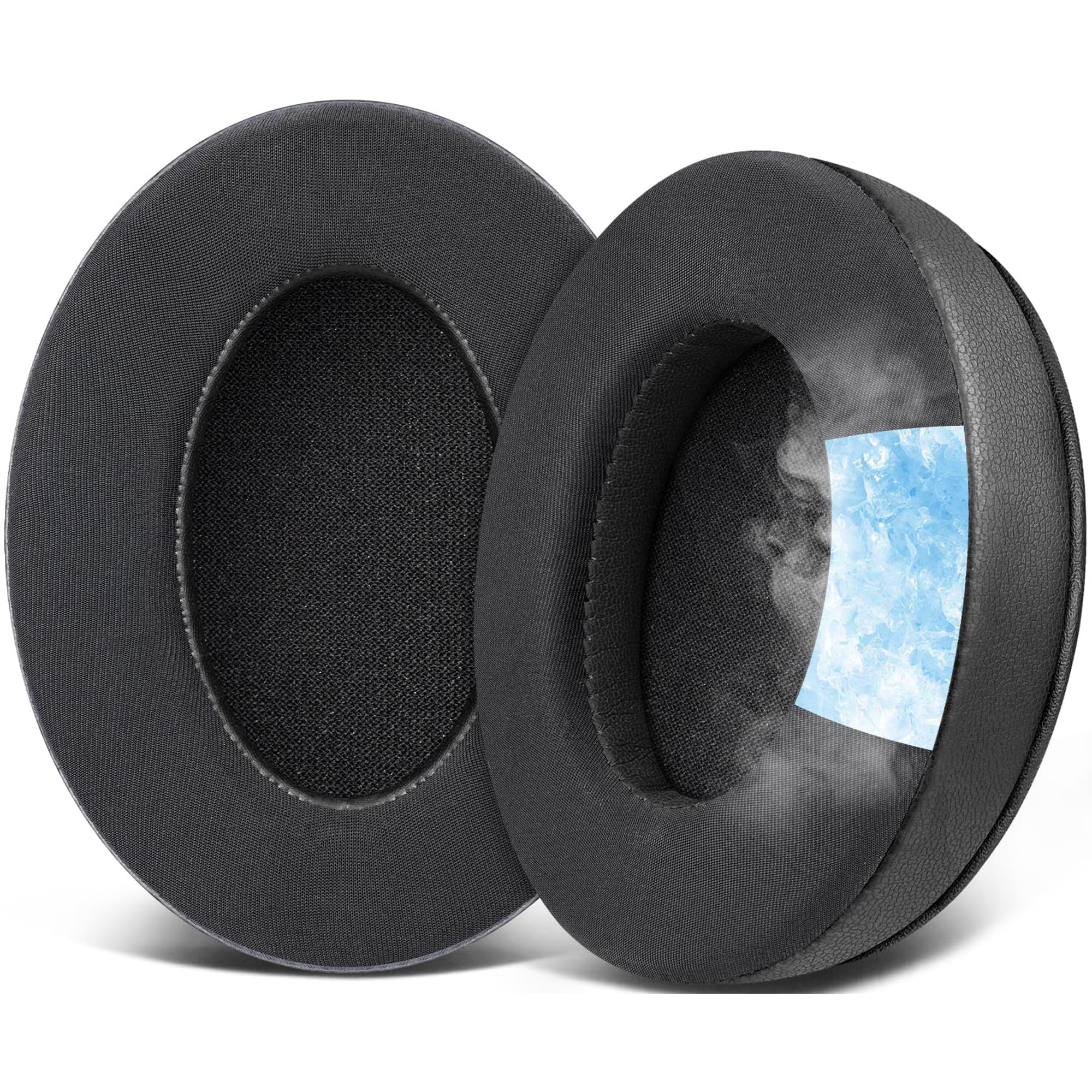 Replacement Cooling Ear Pads Compatible with HyperX Cloud 2, 3, 3S, 1, Alpha, Pro, Flight 2 S, Stinger 2, Stinger 2 Core, Stinger S, CloudX 1 Over‑Ear Gaming Headset, Cooling Touc