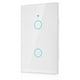 thumbnail image 3 of Interruptor De Pantalla Táctil Wifi Círculo Único Para Alexa Google 2 Vías Ac 100-250V (Enchufe Blanco De Ee. Uu.) Cateissary EL010484-00, 3 of 6