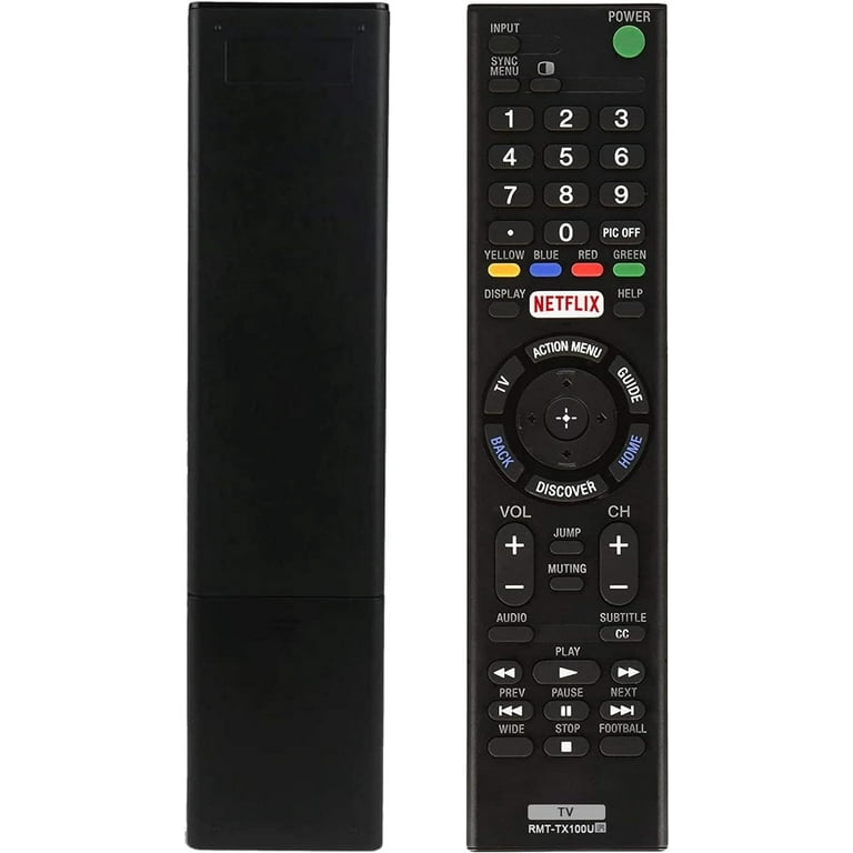 Télécommande TV Sony Bravia Rmt Tx100u