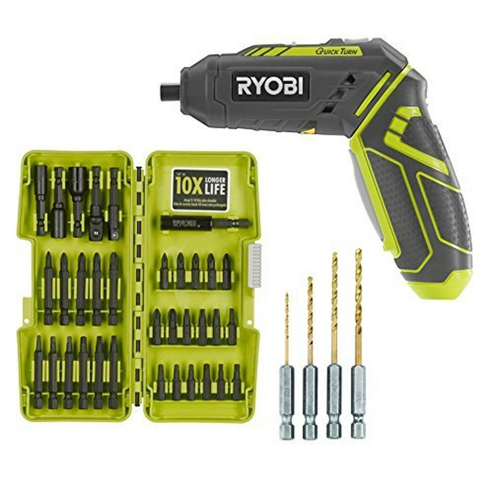 Ryobi HP44L QuickTurn 4V LiIon 1/4in. Screwdriver w/ Steel Driving
