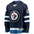 thumbnail image 2 of Men's Fanatics Nino Niederreiter Navy Winnipeg Jets Home Premier Breakaway Player Jersey, 2 of 3
