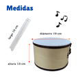 thumbnail image 2 of Instrumento Musical Tambor Didáctico Grande #8 Distribuidora A$C Madera Piel, 2 of 3