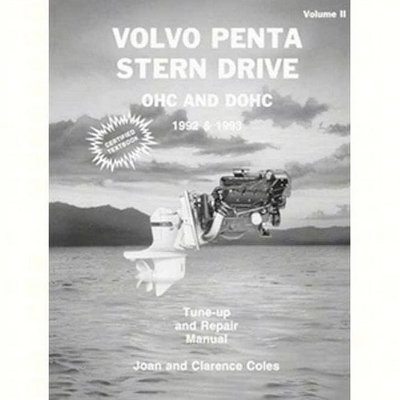 Seloc Manuals Volvo Stern Drive 92-93 V6 3602